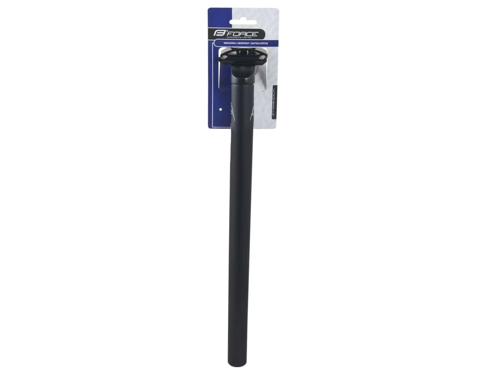 Force Basic P4.1 seatpost 30.6/400mm matte black