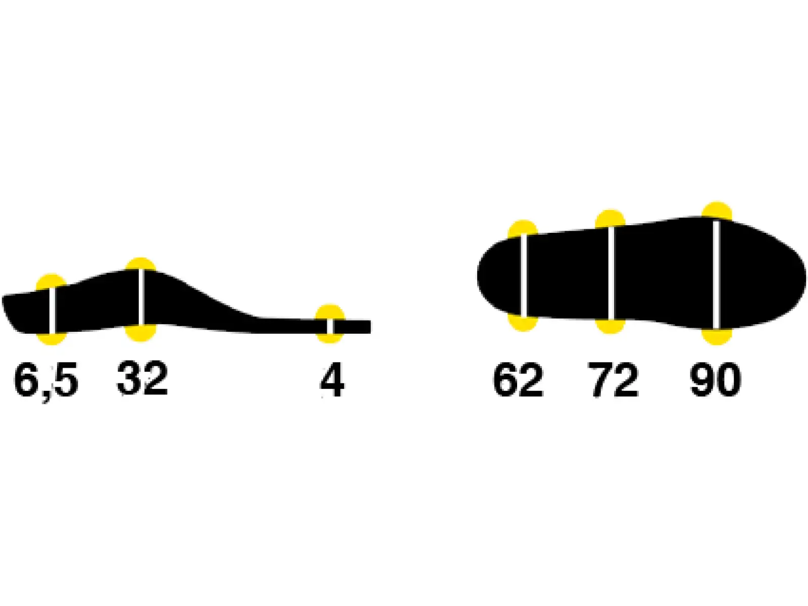 Sidas XC Nordic 3D insoles 1 pair