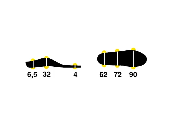 Sidas XC Nordic 3D insoles 1 pair