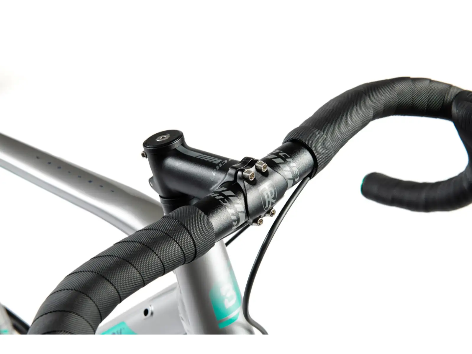 Bombtrack Tension 2 cyclocross bike Glossy Grey / Green
