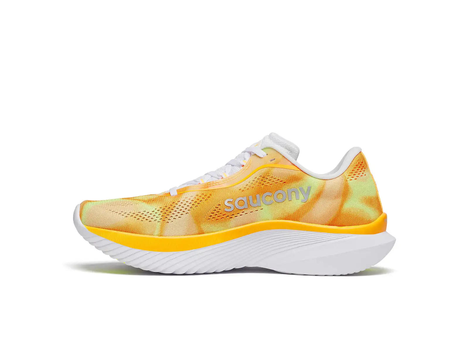 Saucony Kinvara 15 unisex running shoes Peel/White