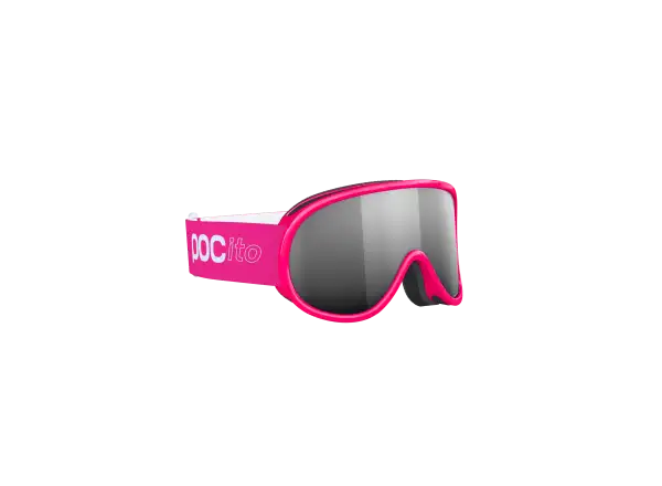 POC POCito Retina kids ski goggles Fluorescent Pink/Partly Sunny Silver