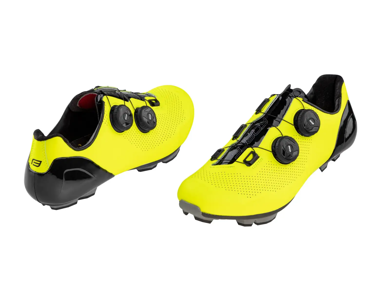 Force Warrior Carbon MTB men's cycling shoes Fluo