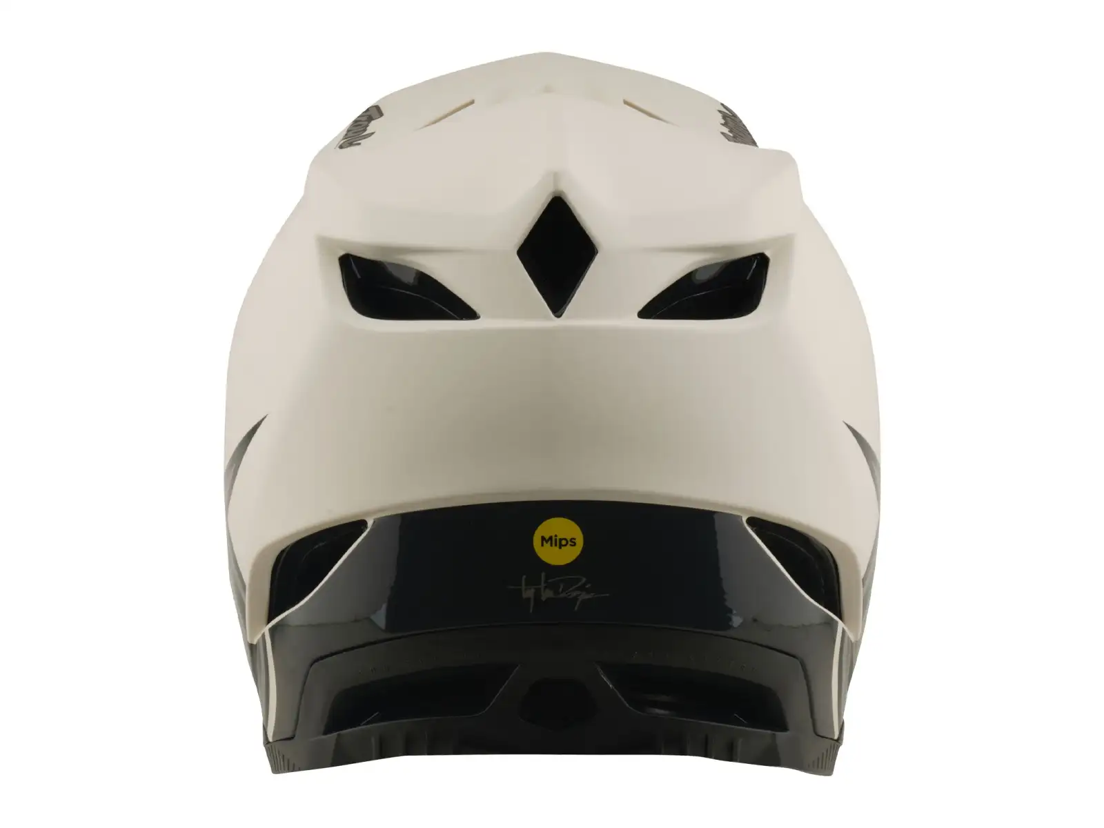 Troy Lee Designs D4 Composite MIPS helmet Stealth Pumice