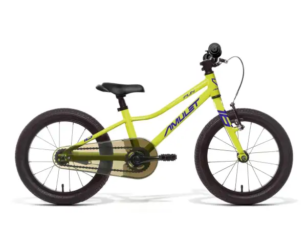 Amulet 16 Fun light green/blue children's bike