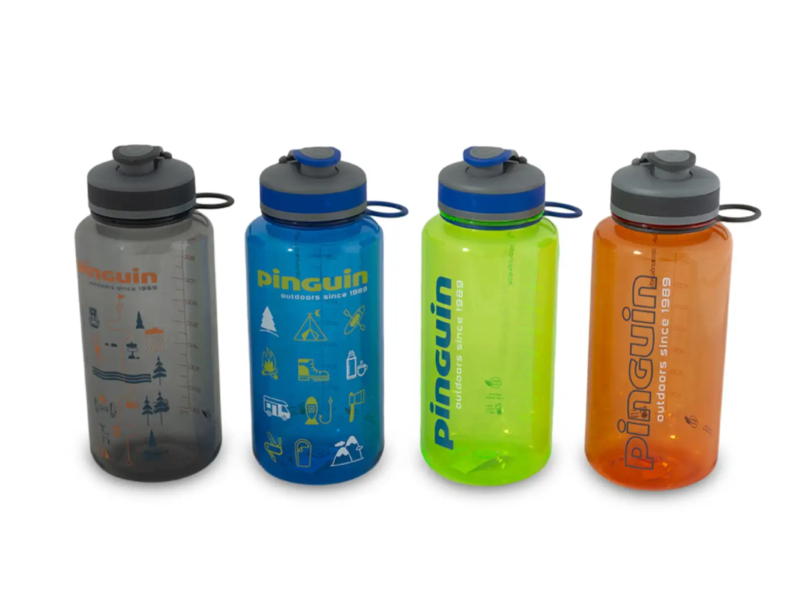 Pinguin Tritan Fat Sport bottle blue 1l