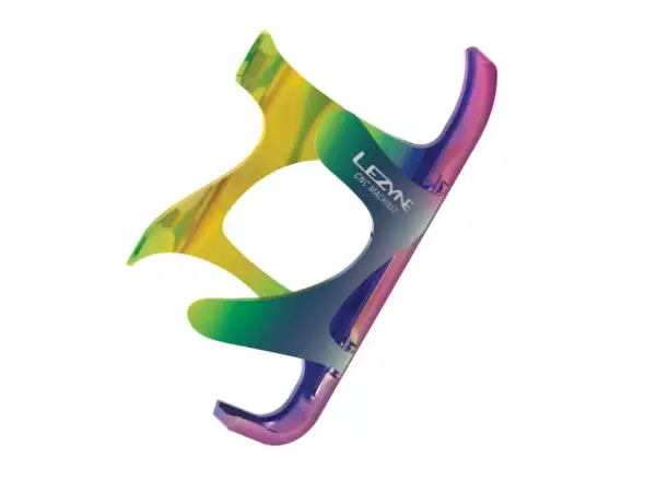 Lezyne CNC Cage bottle cage Neo Metallic