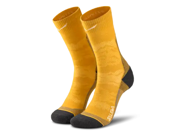 Salewa Ortles Merino Crew men's socks Gold