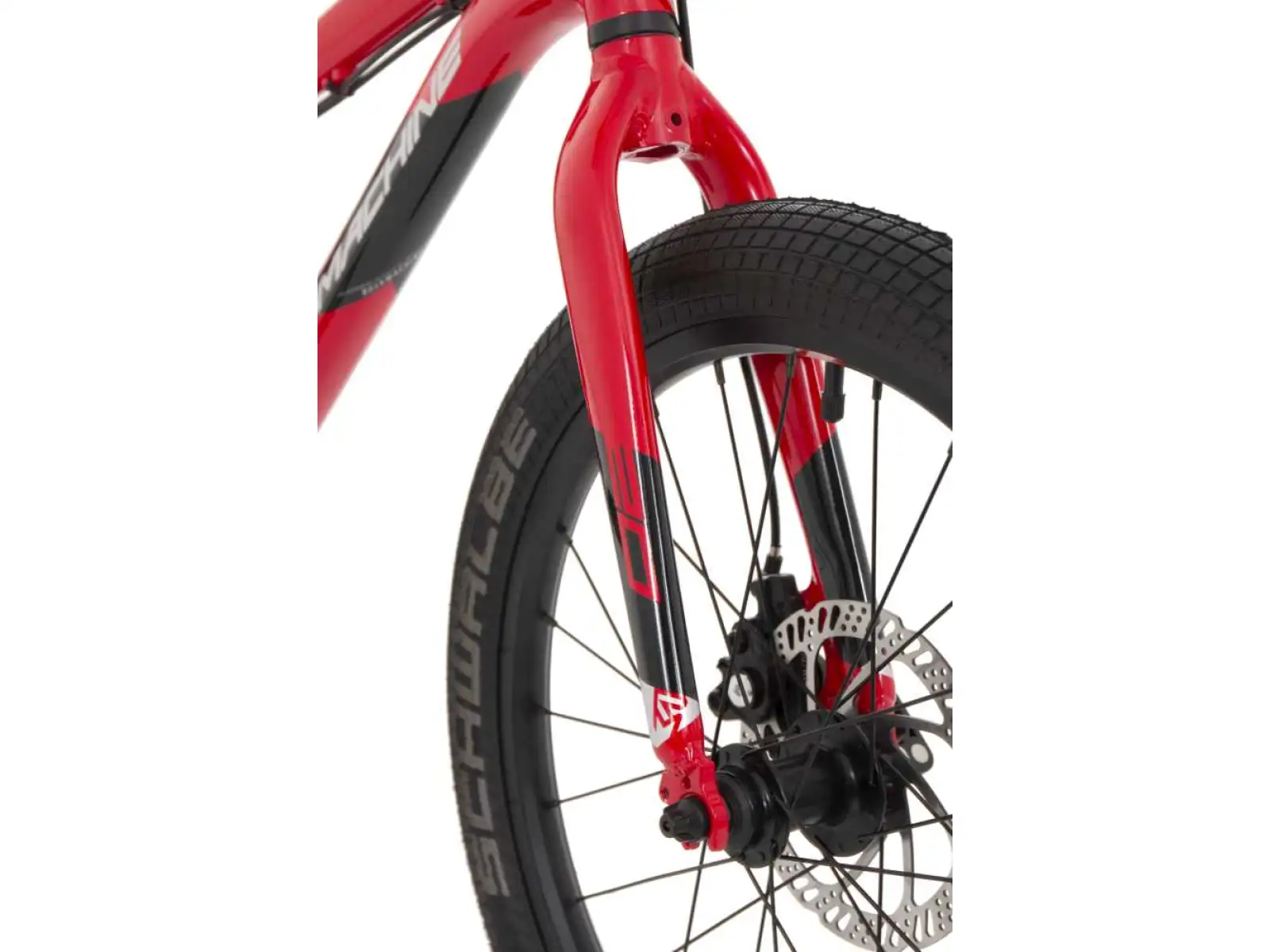 Rock Machine Blizz 20 MD children's bike Gloss Red/White/Black