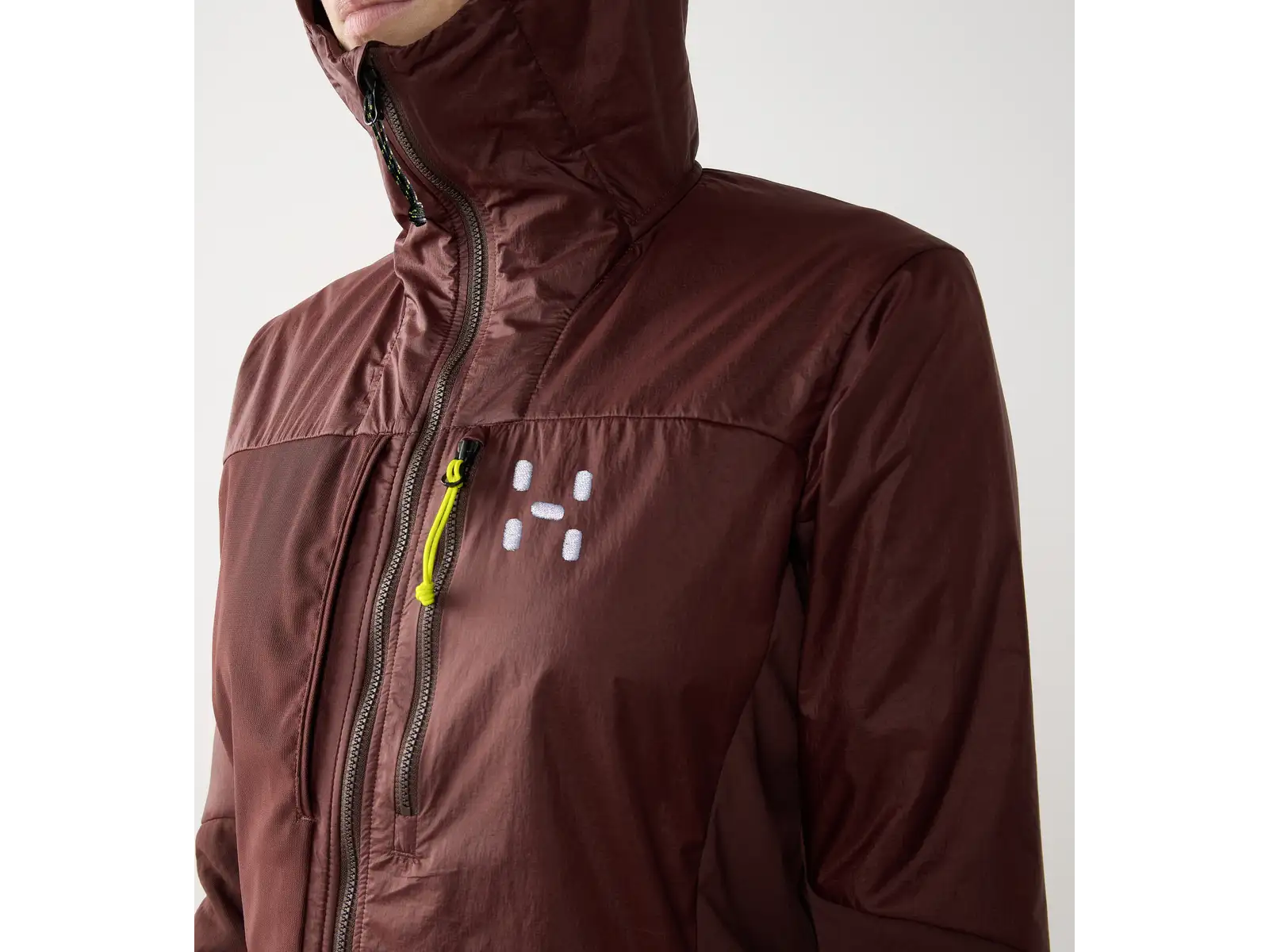 Haglöfs Nallo Touring Hybrid Mid women's sweatshirt brown M