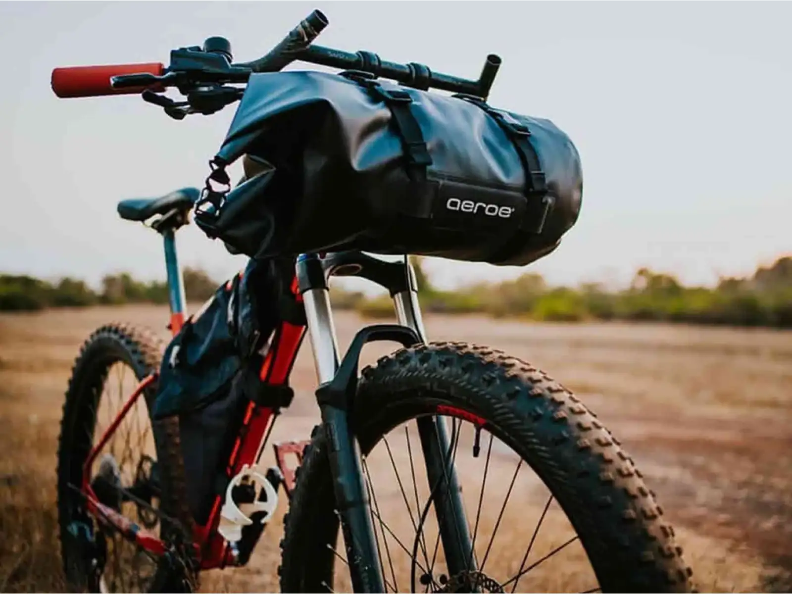 Aeroe Spider rack on handlebars black