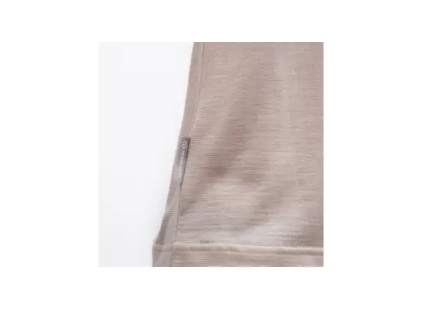 Sensor Merino Lite women's sleeveless shirt Mottled Beige