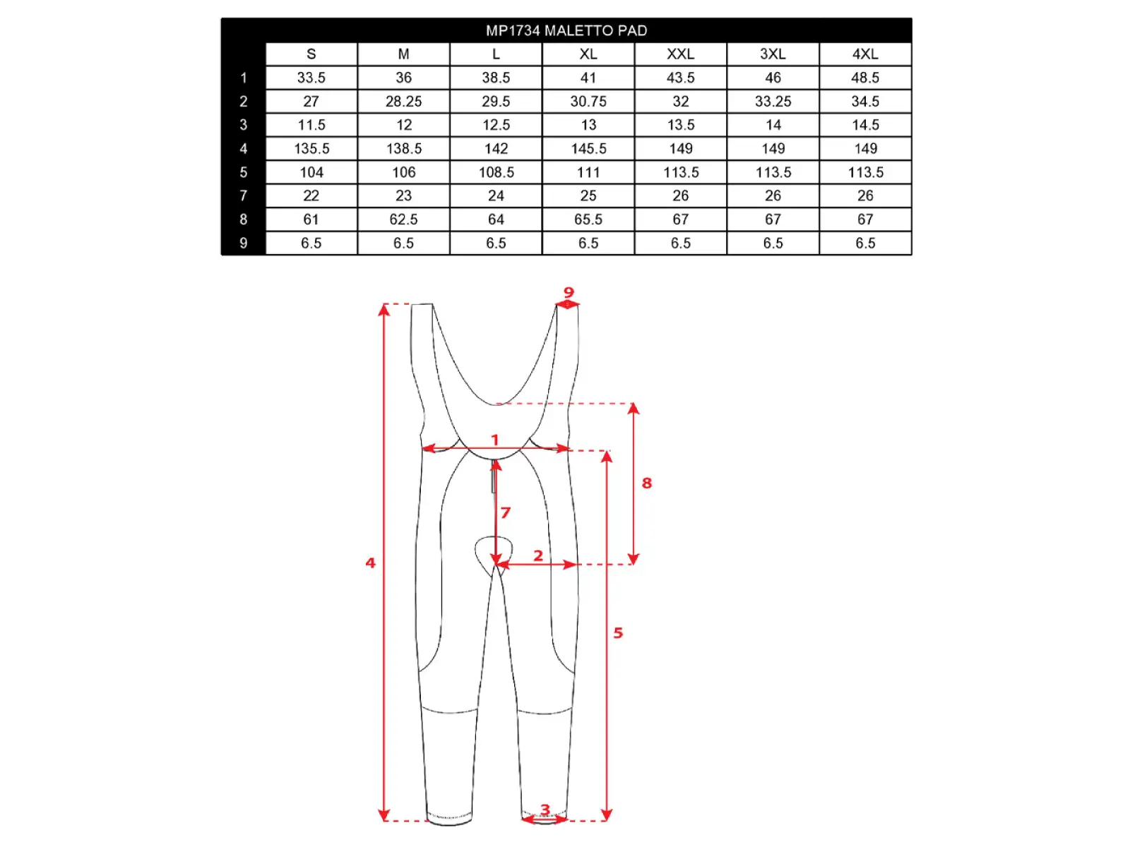 Silvini Maletto Pad men's tights braces memb. cycling pad black/cloud