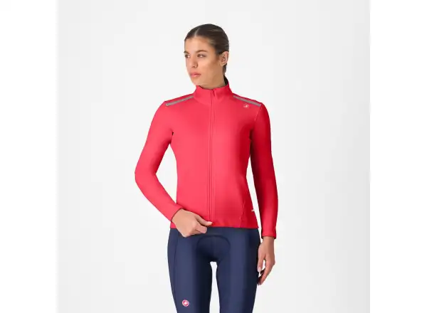 Castelli Espresso Air women's jacket Hibiscus