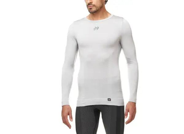 SIXS TS1 V2 functional shirt long sleeve silver/white