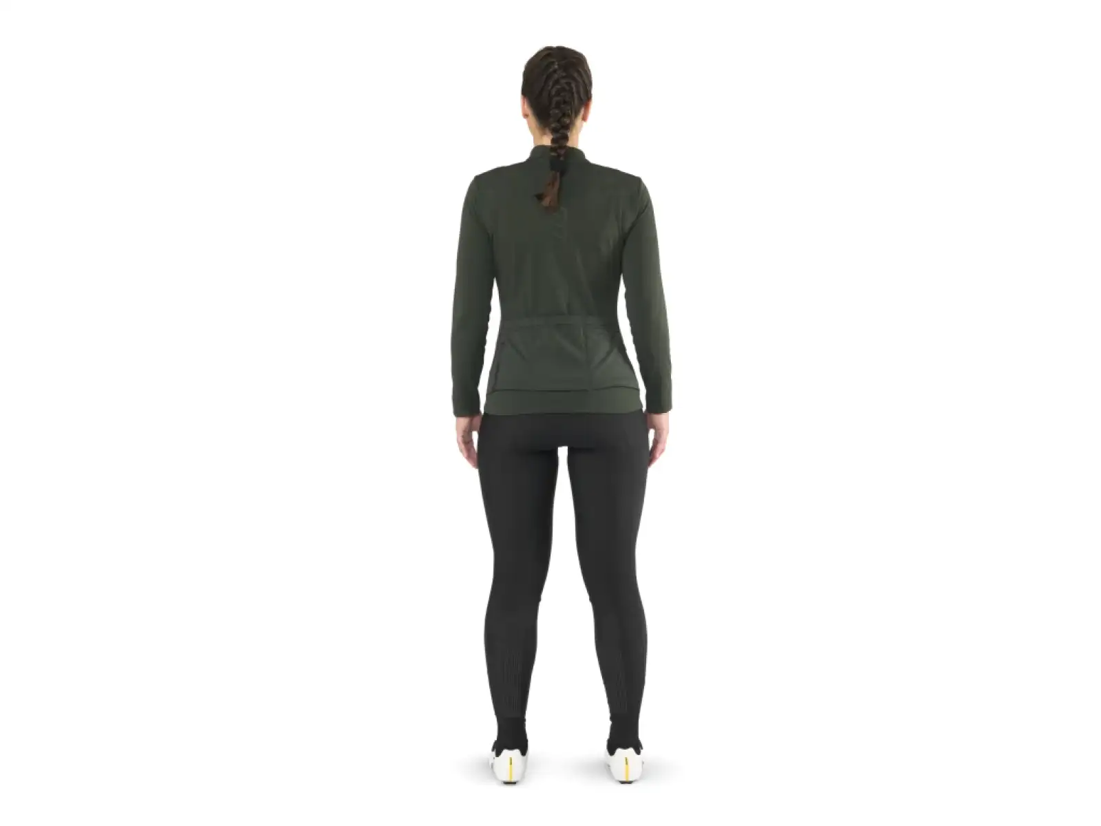 Mavic Aksium Thermo women's jersey long sleeve Christmas Green