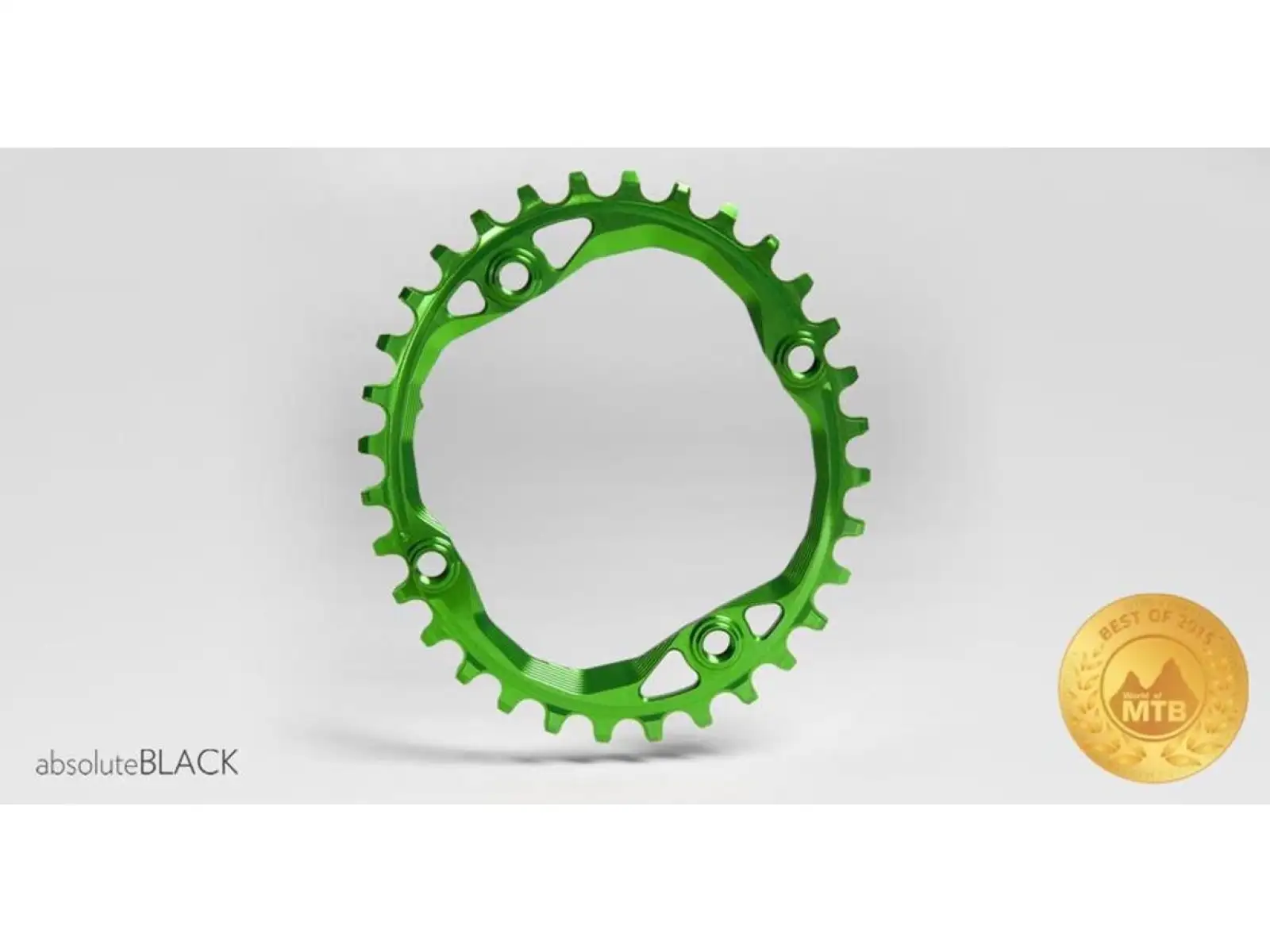 Absolute Black OVAL32 Shimano BCD104 chainring 32T oval