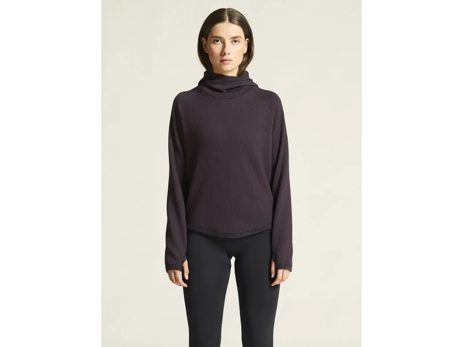 Craft Grid Hood women's hooded sweatshirt purple