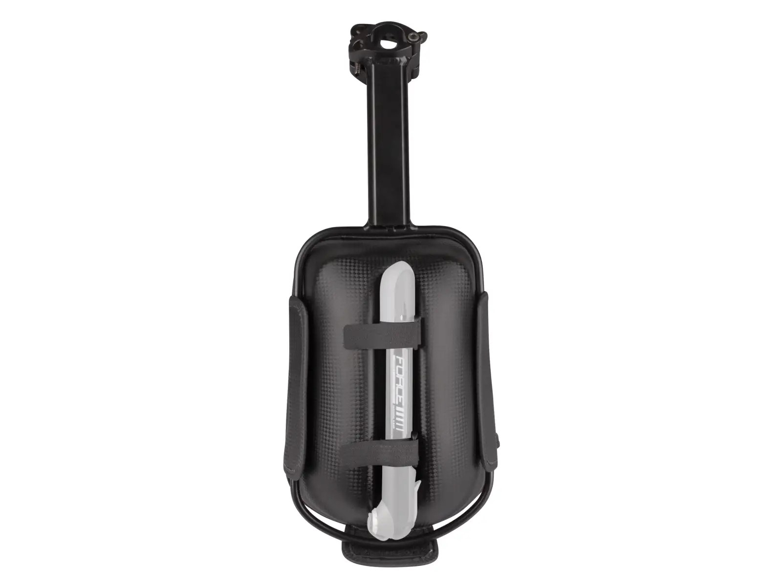 Force Crust saddle bag with holder Black
