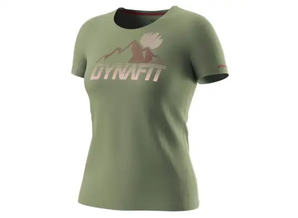 Dynafit Transalper Graphic women's T-shirt short sleeve Sage