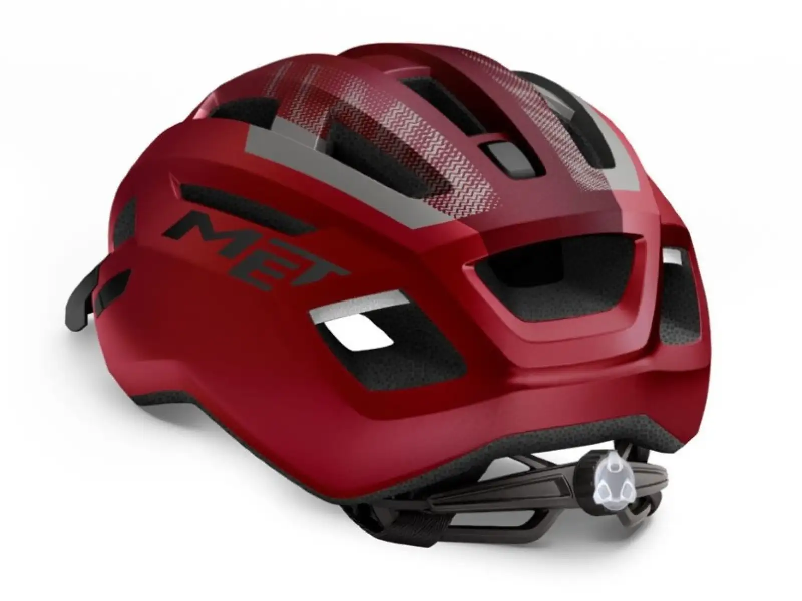 MET ALLROAD helmet red/black matte