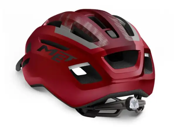 MET ALLROAD helmet red/black matte