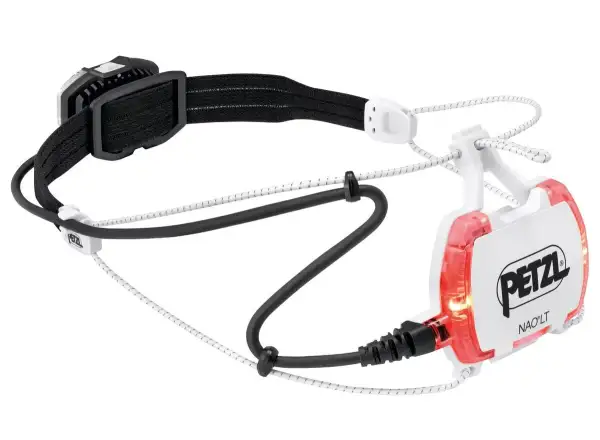 Petzl Nao LT headlamp black and white