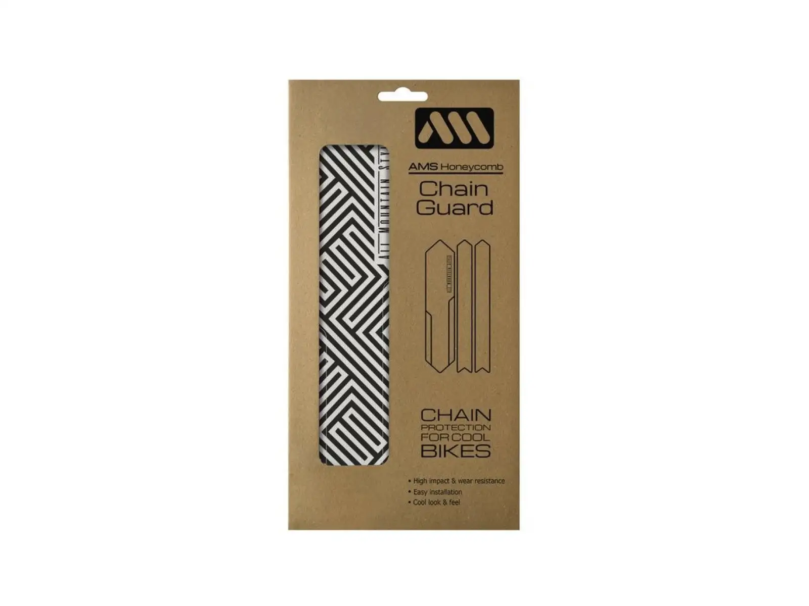 All Mountain Style chainstay protectors Mazel/Black