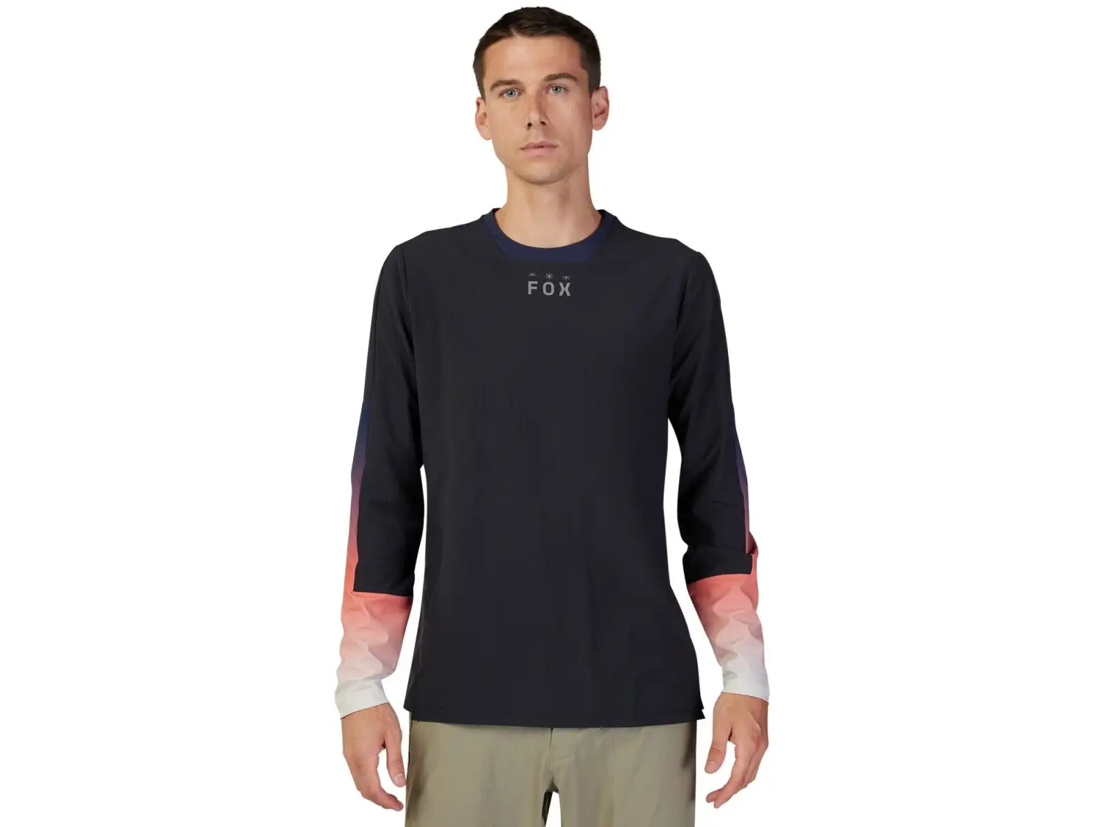 Fox Defend Thermal Lunar men's jersey long sleeve Black