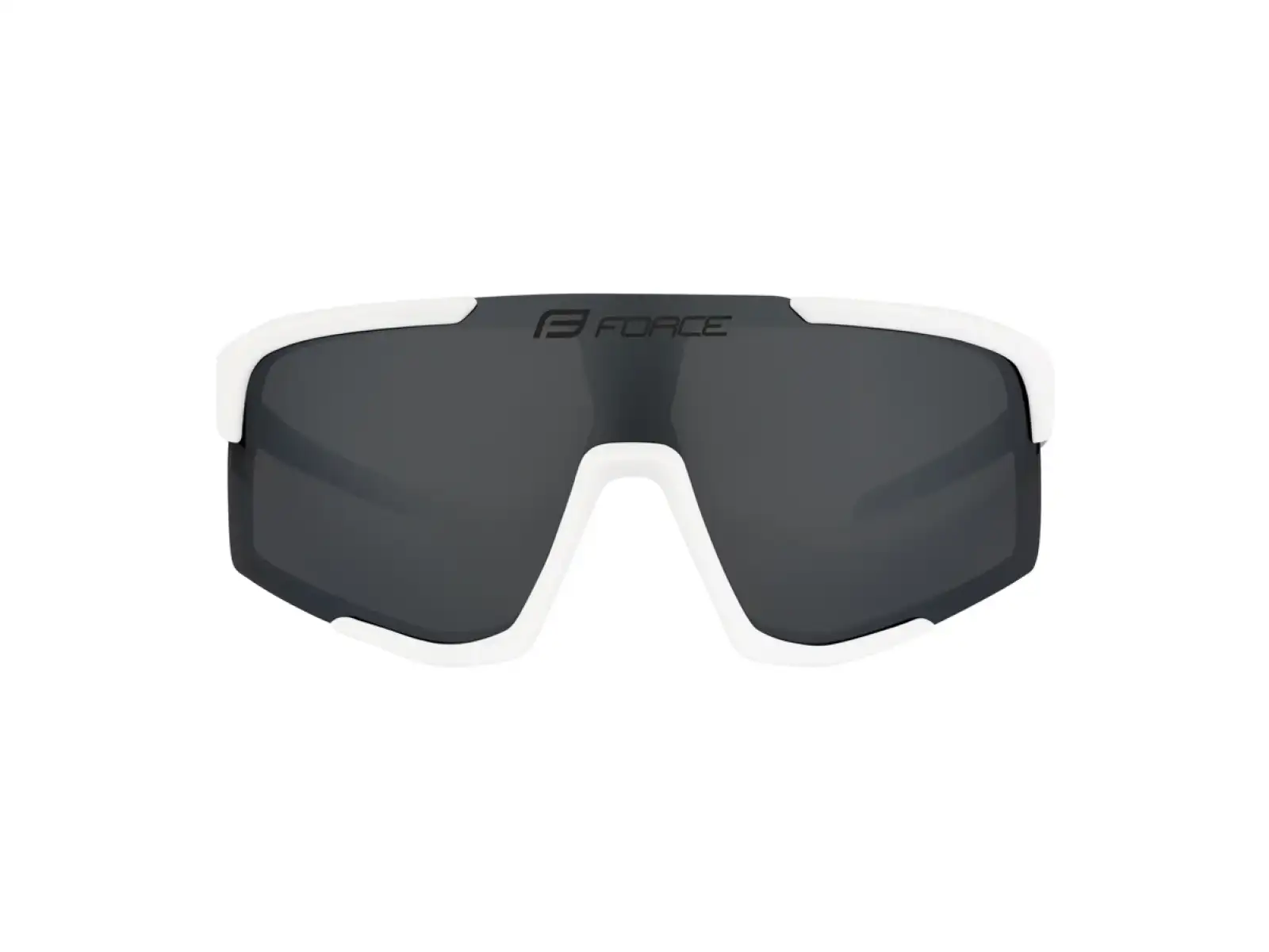 Force Zenith cycling glasses white/black mirrored lens