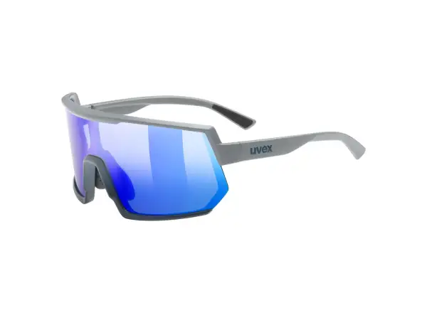 Uvex Sportstyle 235 glasses Rhino Deep Space Mat/Mirror Blue