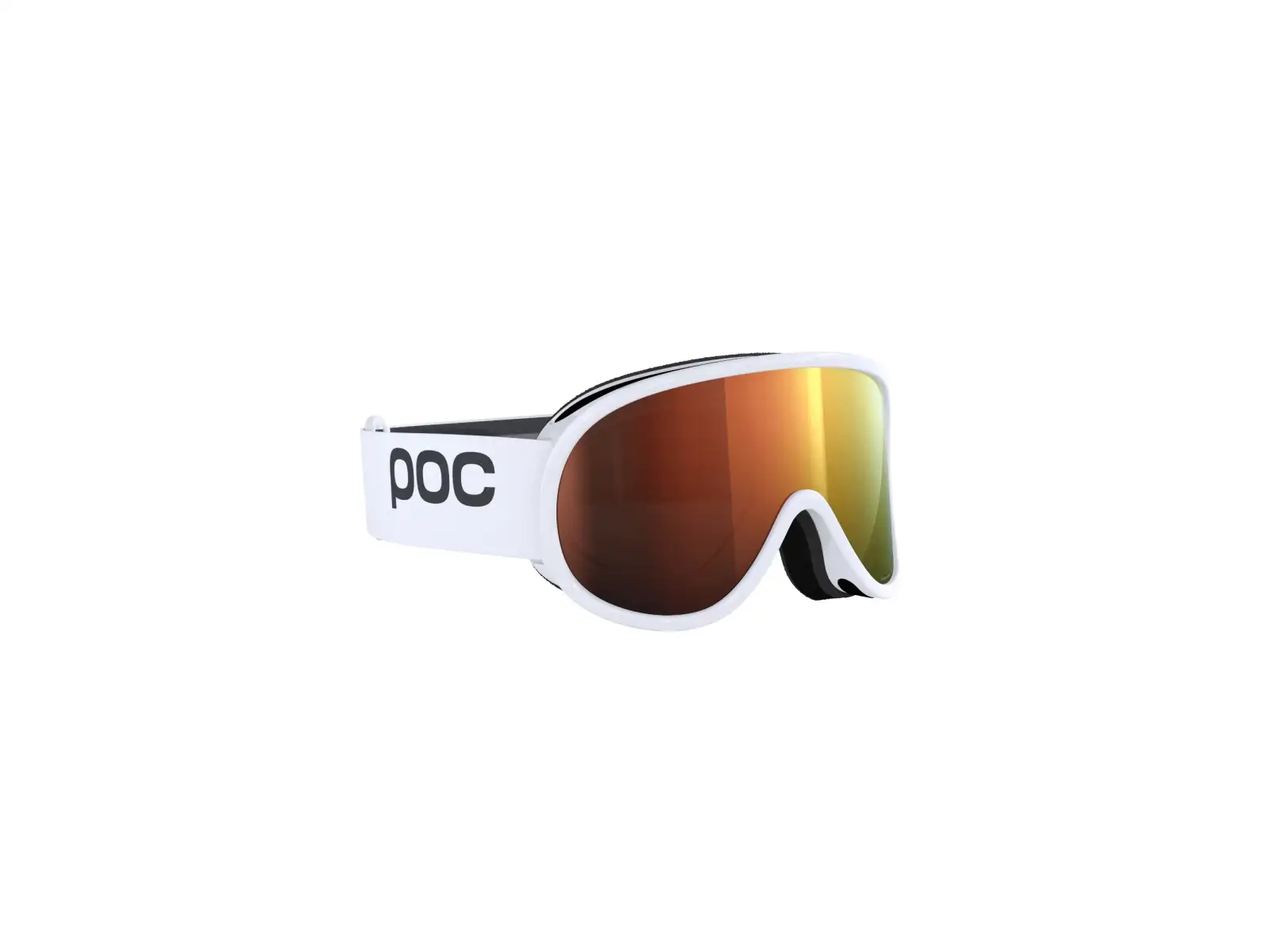 POC Retina Mid WF ski goggles Hydrogen White/Partly Sunny Orange