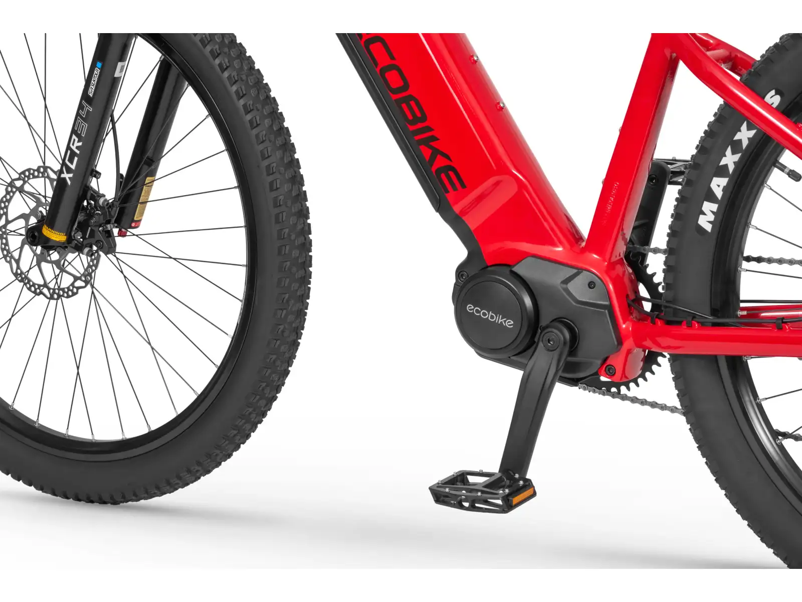 Ecobike RX 500 960 Wh Black Red mountain e-bike