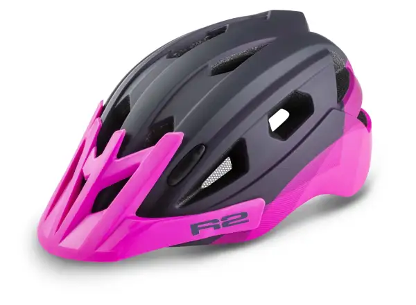 R2 Wheelie children's cycling helmet purple
