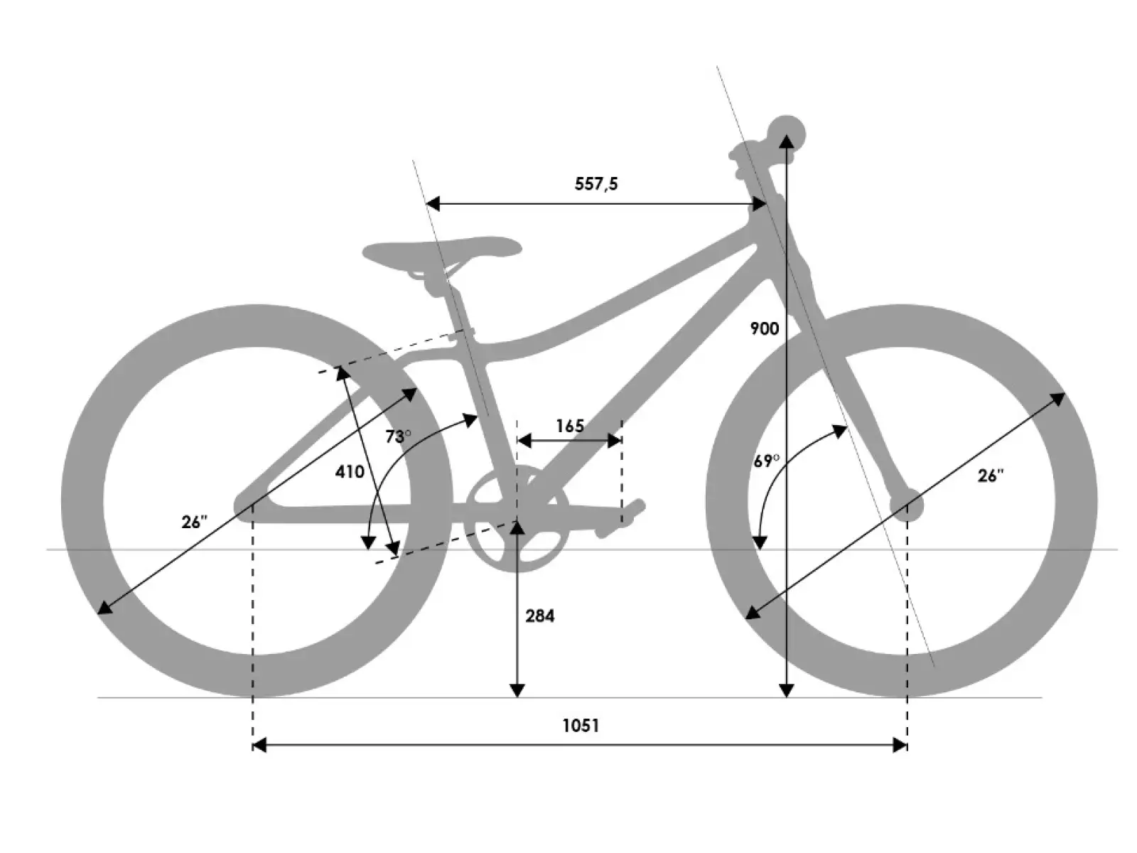 Rascal 26 3 sp. Shimano Nexus children's bike Flame
