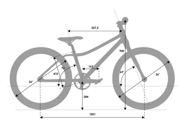 Rascal 26 3 sp. Shimano Nexus children's bike Flame