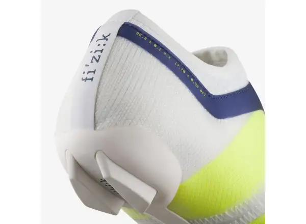Fizik Vento Vega Carbon road cycling shoes White/Yellow Fluo