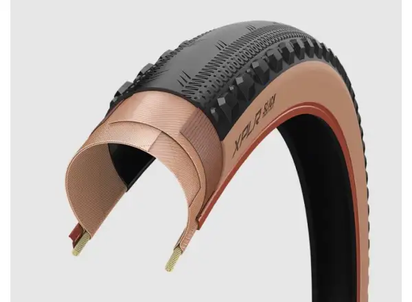 Goodyear XPLR Slick TLR gravel tire kevlar Transparent