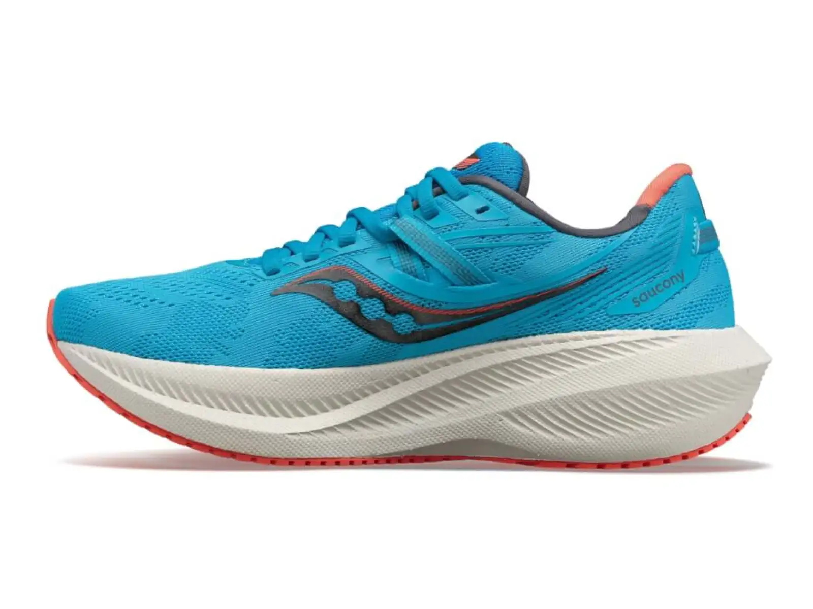 Saucony Triumph 20 women's running shoes ocean/coral