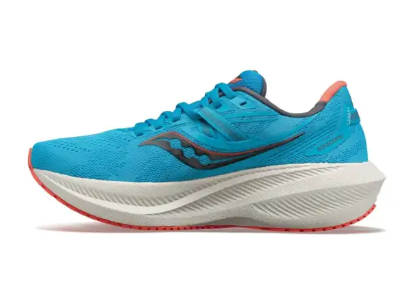 Saucony Triumph 20 women's running shoes ocean/coral
