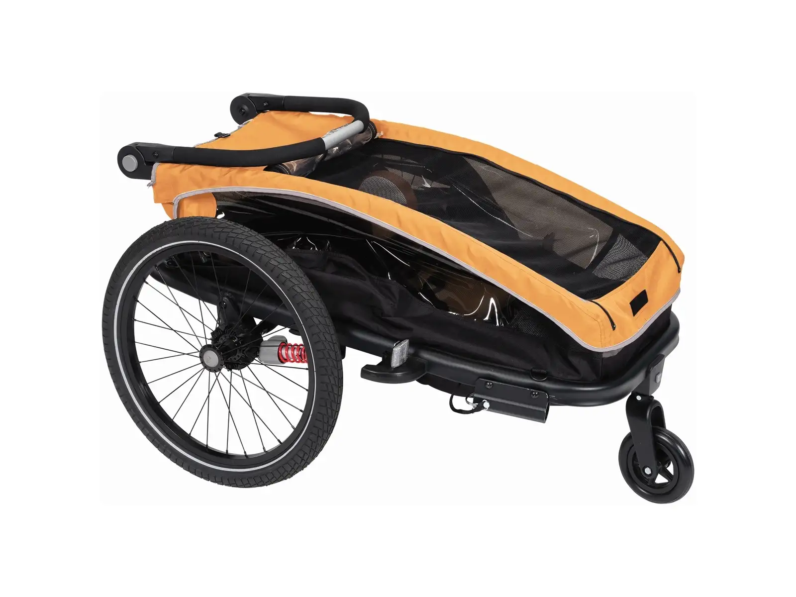 XLC MONOs BS-C09 children's trailer 20" Marigold/Anthrazit