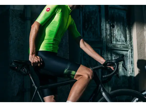 Castelli Aero Race 6.0 men's jersey short sleeve Electric Lime
