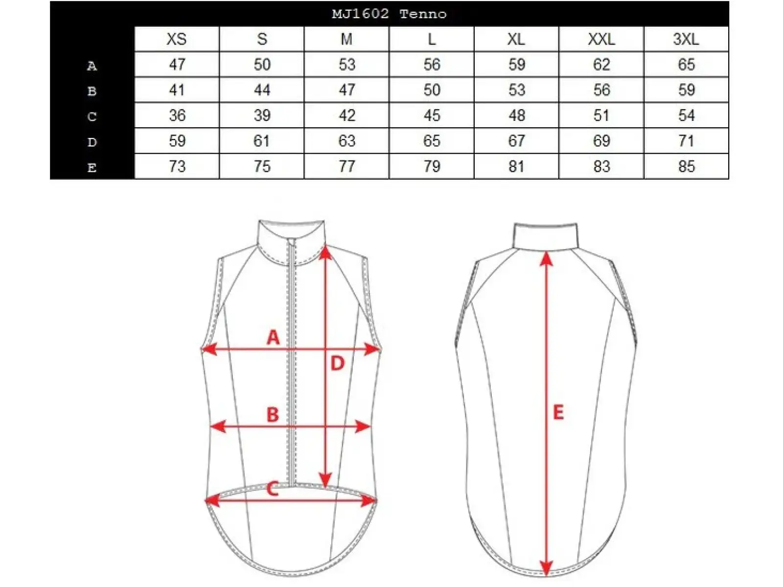 Silvini Tenno men's vest Black