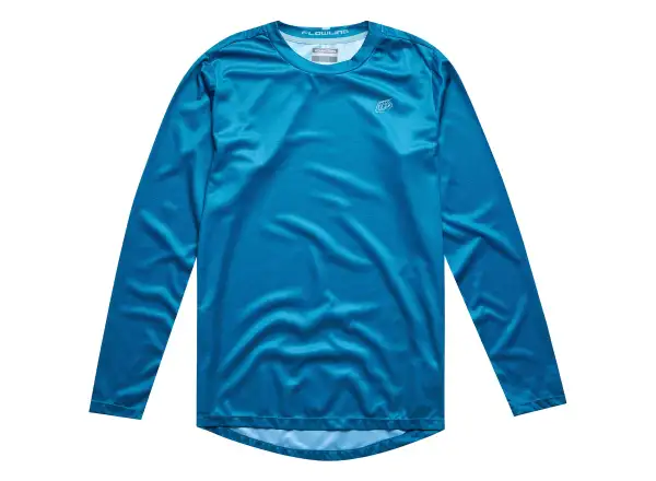 Troy Lee Designs Flowline men's jersey long sleeve  Slate Blue