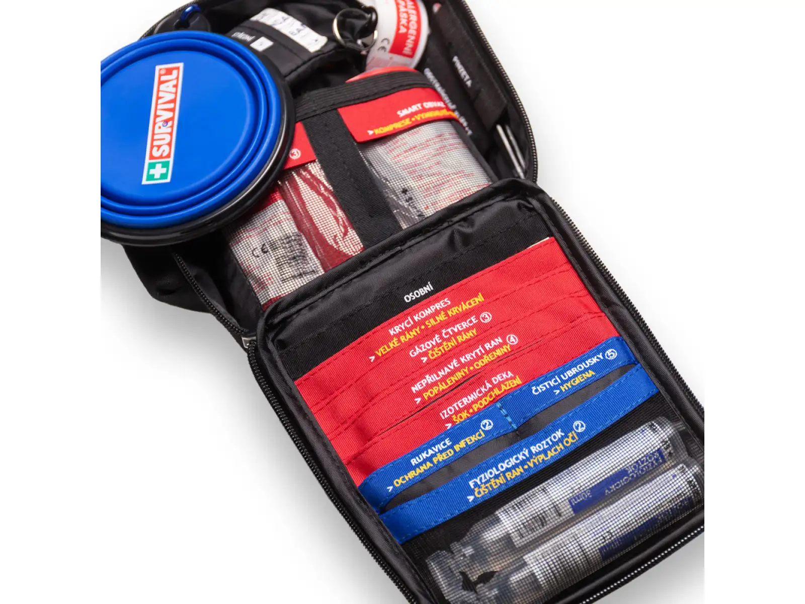 Survival First Aid Kit PET professional first aid kit