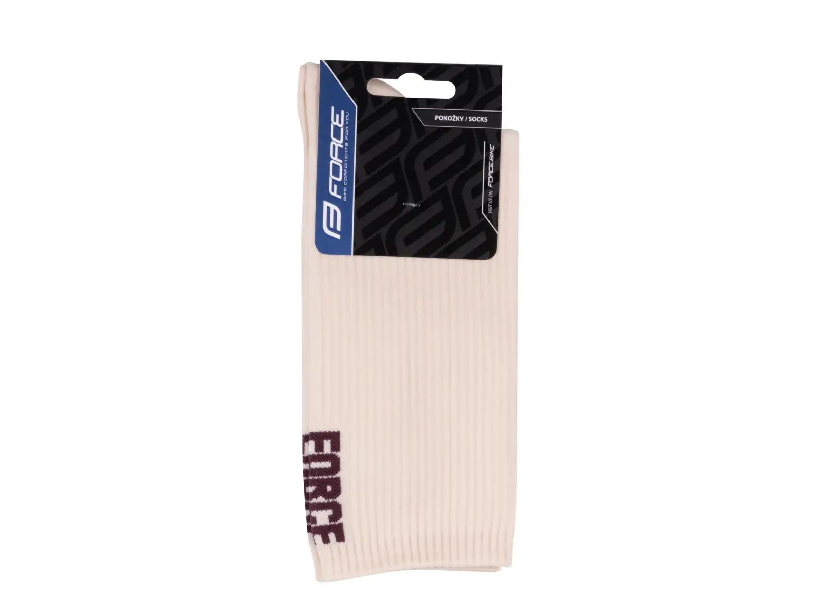 Force Longer Slim socks cream