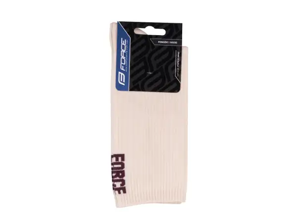 Force Longer Slim socks cream