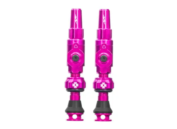 Muc-Off Big Bore Lite tubeless valves pink