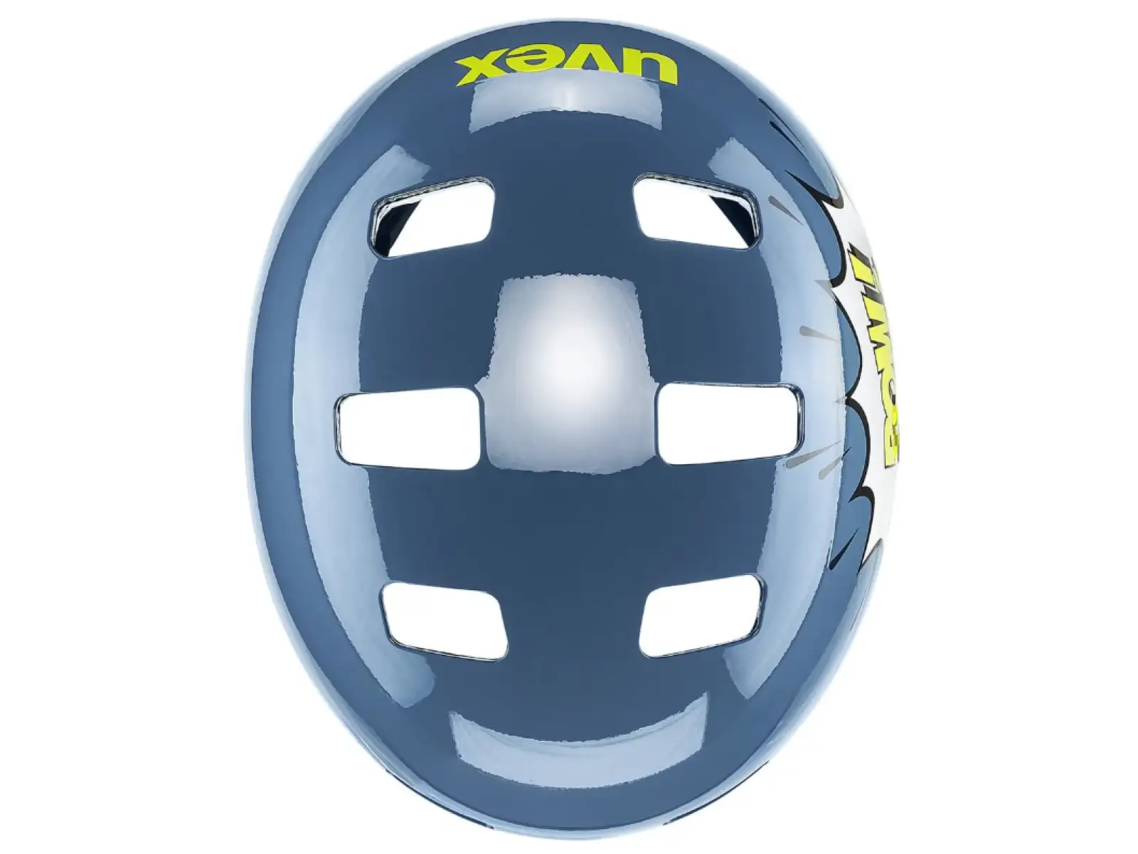Uvex Kid 3 children's helmet Stone Blue/Pow