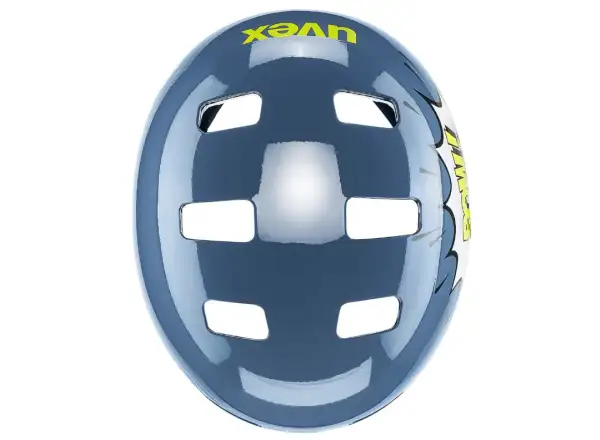 Uvex Kid 3 children's helmet Stone Blue/Pow